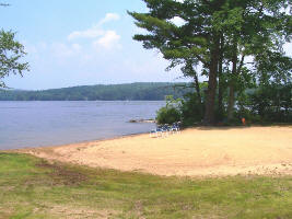 View of the beach